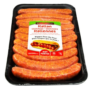 Hot Italian Fresh Sausages